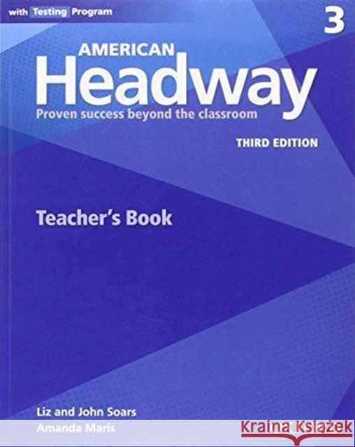 American Headway 3rd Edition 3 Teachers Book Soars 9780194726214 Oxford University Press - książka