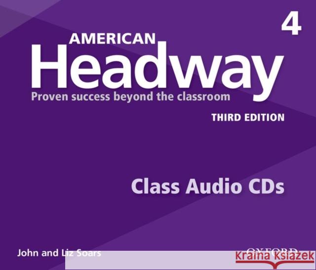 American Headway 3rd Edition 4 Class Audio CD 4 Discs Soars 9780194726474 Oxford University Press - książka