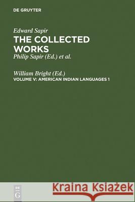 American Indian Languages 1 Bright, William 9783110123272 Mouton de Gruyter - książka