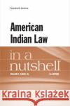 American Indian Law in a Nutshell William C. Canby Jr 9781640209138 West Academic