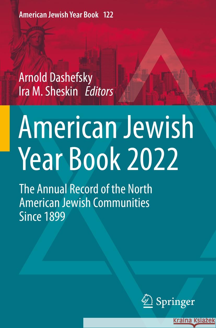 American Jewish Year Book 2022  9783031334085 Springer - książka