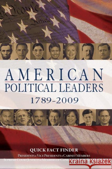 American Political Leaders 1789-2009  9781604265378 CQ Press - książka