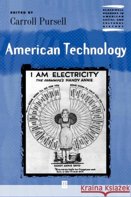 American Technology Carroll Pursell 9780631219972 Blackwell Publishers - książka