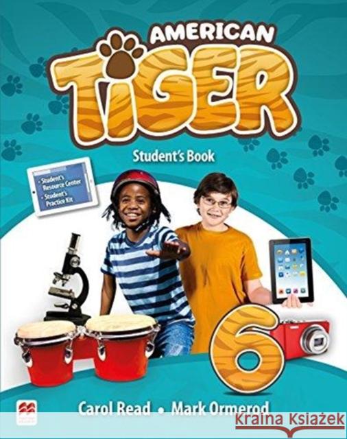 American Tiger Level 6 Student's Book Pack Mark Ormerod Carol Read  9781380005076 Macmillan Education - książka