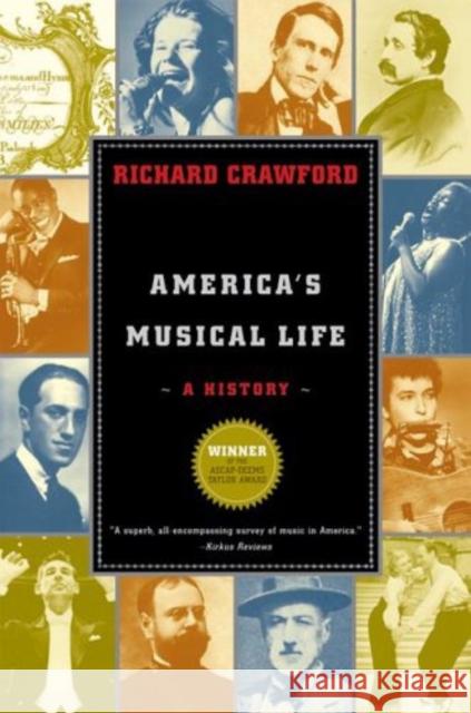 America's Musical Life: A History Crawford, Richard 9780393327267  - książka