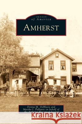 Amherst Donna M Deblasio, Dr, Martha I Pallante, Dr, Amherst Historical Society 9781531651244 Arcadia Publishing Library Editions - książka