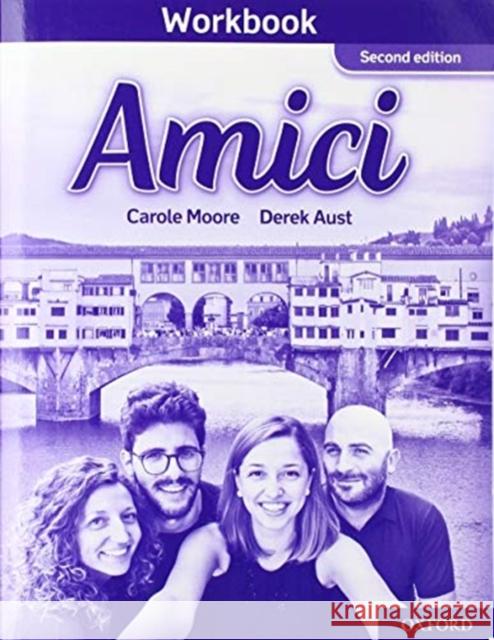 Amici: Workbook Aust, Derek 9780198494621 Oxford University Press - książka