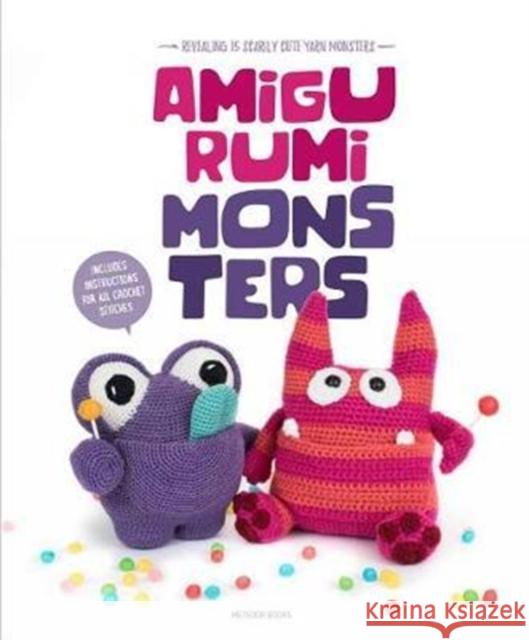 Amigurumi Monsters: Revealing 15 Scarily Cute Yarn Monsters Amigurumipatterns Net 9789491643170 Meteoor Books - książka