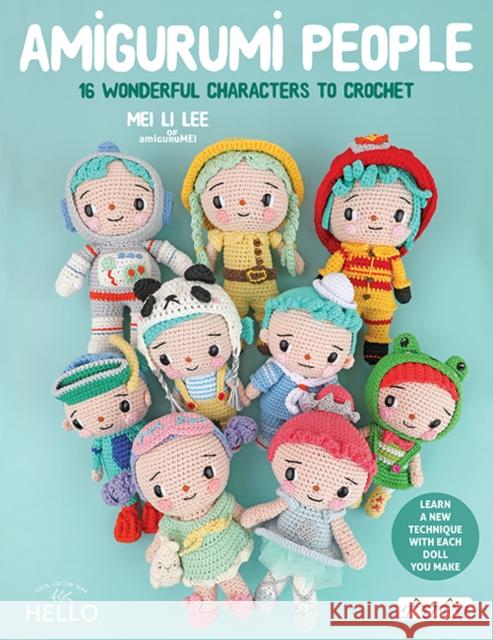 Amigurumi People: 16 Wonderful Characters to Crochet Lee Mei Li 9786057834614 Tuva Publishing - książka