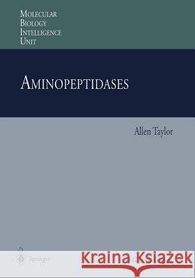 Aminopeptidases Allen Taylor 9783662216057 Springer - książka
