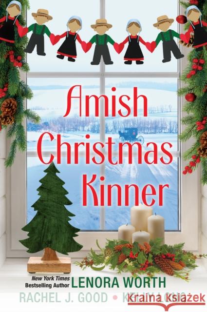 Amish Christmas Kinner Lenora Worth Rachel J. Good Kelly Long 9781496745446 Kensington Publishing - książka