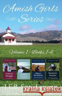 Amish Girls Series - Volume 1 (Books 1-4) J. E. B. Spredemann 9781940492025 Blessed Publishing - książka