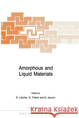 Amorphous and Liquid Materials E. Luscher G. Fritsch Gianni Jacucci 9789401080668 Springer - książka