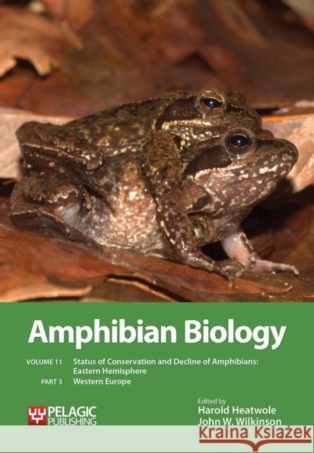 Amphibian Biology: Status of Conservation and Decline of Amphibians: Eastern Hemisphere: Western Europe Heatwole, Harold 9781907807527 Pelagic Publishing Ltd - książka