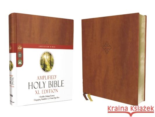 Amplified Holy Bible, XL Edition, Leathersoft, Brown  9780310109426 Zondervan - książka