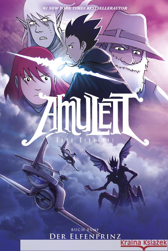 Amulett - Der Elfenprinz Kibuishi, Kazu 9783948638269 Adrian Verlag - książka