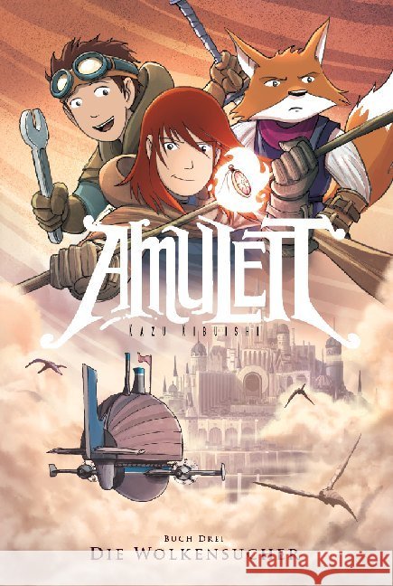 Amulett - Die Wolkensucher Kibuishi, Kazu 9783947188840 Adrian Verlag - książka