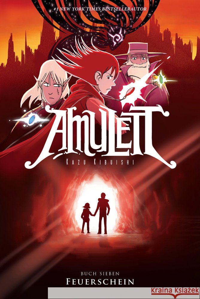 Amulett - Feuerschein Kibuishi, Kazu 9783948638634 Adrian Verlag - książka