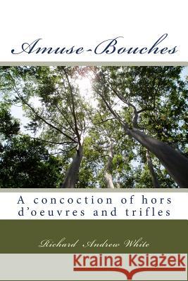 Amuse-Bouches: a concoction of hors d'oeuvre and trifles White, Richard Andrew 9781516814664 Createspace - książka