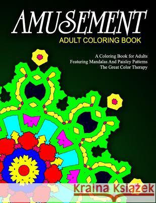 AMUSEMENT ADULT COLORING BOOK - Vol.5: relaxation coloring books for adults Charm, Jangle 9781518877049 Createspace - książka