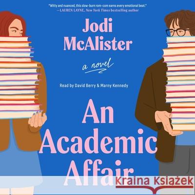 An Academic Affair - audiobook Jodi McAlister 9781668147658 Simon & Schuster Audio - książka