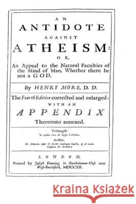 An Antidote Against Atheism Henry More 9781365416132 Lulu.com - książka