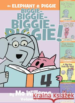 An Elephant & Piggie Biggie! Volume 4 Mo Willems 9781368071123 Hyperion Books for Children - książka