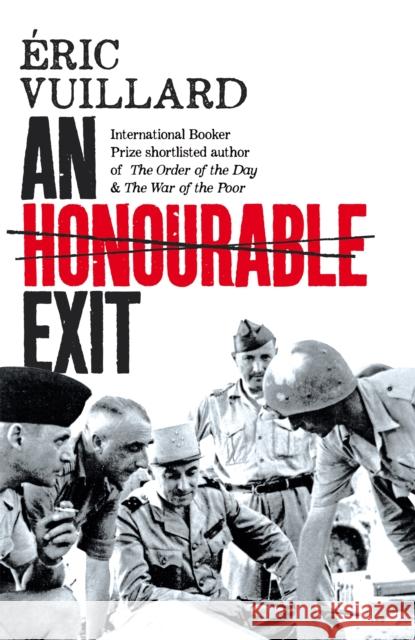 An Honourable Exit Eric Vuillard 9781035003976 Pan Macmillan - książka