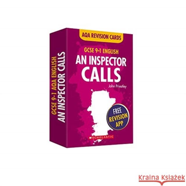 An Inspector Calls AQA English Literature Rob Pollard 9781407183527 Scholastic - książka