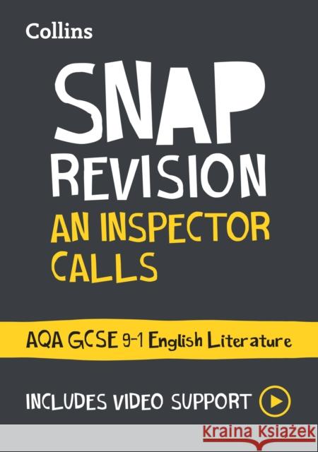 An Inspector Calls: AQA GCSE 9-1 English Literature Text Guide: Ideal for the 2026 and 2027 Exams Collins GCSE 9780008551506 HarperCollins Publishers - książka