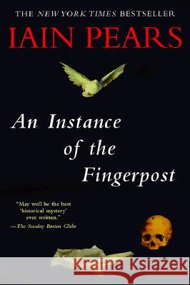 An Instance of the Fingerpost Iain M. Pears 9781573227957 Riverhead Books - książka