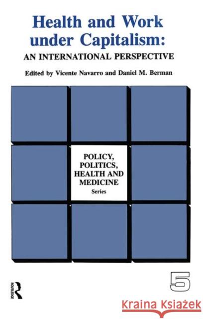 An International Perspective: An International Perspective Navarro, Vicente 9780895030351 Baywood Publishing Company Inc - książka