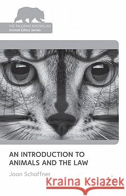 An Introduction to Animals and the Law Joan Schaffner 9780230235632 Palgrave MacMillan - książka