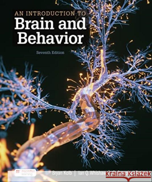 An Introduction to Brain and Behavior (International Edition) Bryan Kolb, G. Campbell Teskey, Ian Q. Whishaw 9781319498566 Macmillan Learning UK (JL) - książka