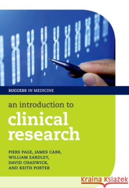 An Introduction to Clinical Research Piers Page 9780199570072  - książka