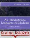 An Introduction to Languages and Machines Martin C. Carlisle 9781530932016 Createspace Independent Publishing Platform
