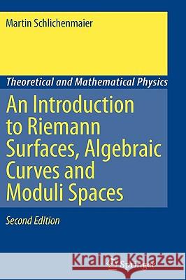 An Introduction to Riemann Surfaces, Algebraic Curves and Moduli Spaces  9783540711742 Springer - książka