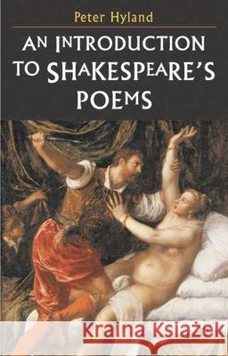 An Introduction to Shakespeare's Poems Peter Hyland 9780333725931  - książka