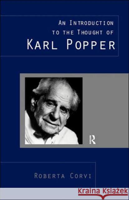 An Introduction to the Thought of Karl Popper Roberta Corvi Corvi Roberta 9780415129565 Routledge - książka