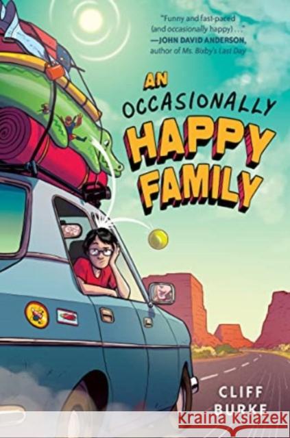 An Occasionally Happy Family Cliff Burke 9780063286672 Clarion Books - książka