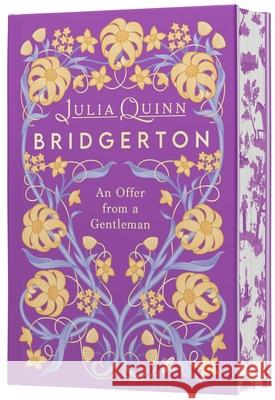 An Offer from a Gentleman Deluxe Collector's Edition: Bridgerton Julia Quinn 9780063445062 Avon Books - książka