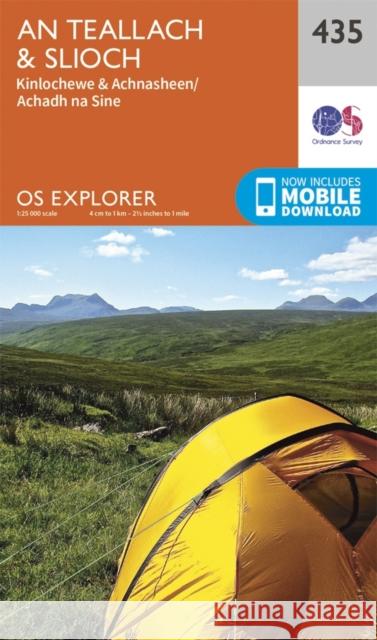 An Teallach and Slioch Ordnance Survey 9780319246672 Ordnance Survey - książka