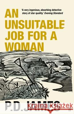 An Unsuitable Job for a Woman P. D. James 9780571355709 Faber & Faber - książka