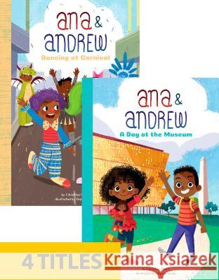 Ana & Andrew (Set of 4) Christine Platt 9781644942543 Calico Kid - książka