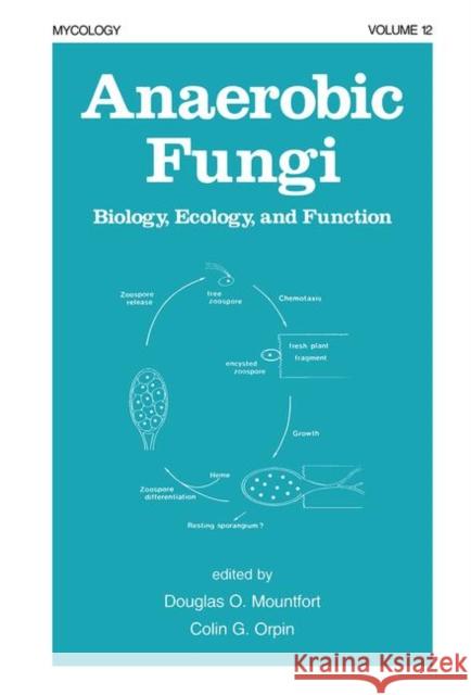 Anaerobic Fungi: Biology: Ecology, and Function Mountfort   9780367449445 CRC Press - książka