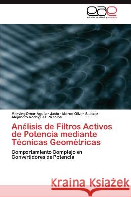 Análisis de Filtros Activos de Potencia mediante Técnicas Geométricas Aguilar Justo Marving Omar 9783845490588 Editorial Acad Mica Espa Ola - książka