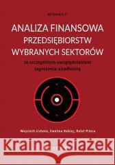 Analiza finansowa przedsiębiorstw wybranych... Wojciech Lichota, Ewelina Rabiej, Rafał Pitera 9788381028363 CeDeWu - książka