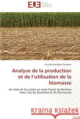 Analyse de la Production Et de L Utilisation de la Biomasse Sempore-A 9783838183350 Editions Universitaires Europeennes - książka