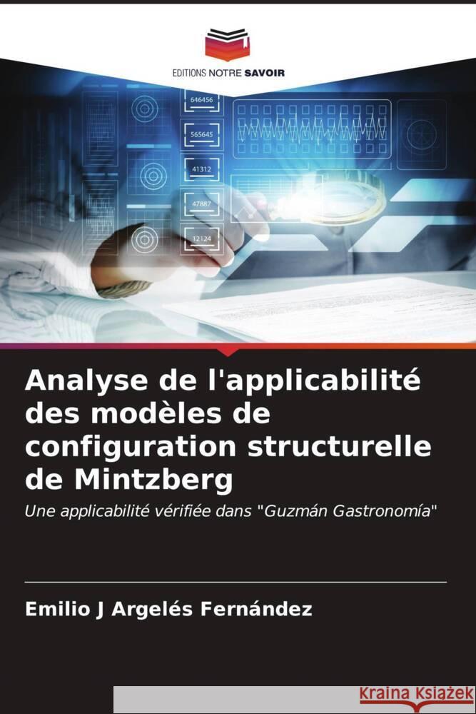 Analyse de l'applicabilité des modèles de configuration structurelle de Mintzberg Argelés Fernández, Emilio J 9786206533566 Editions Notre Savoir - książka