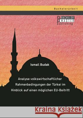 Analyse volkswirtschaftlicher Rahmenbedingungen der Türkei im Hinblick auf einen möglichen EU-Beitritt Ismail Budak 9783958202481 Bachelor + Master Publishing - książka